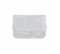 RoaQinFo Coussin de Soutien Dorsal Housse de Dossier Couverture de Siège Protection de Chaise Salon Étanche en Nylon Barrière Contre Teintures et Aérosols, White