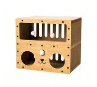 RoaQinFo en Carton Cannelé pr Chat Face Spacieux, Style B