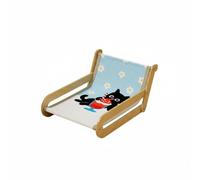 RoaQinFo Griffoir pour Chat Lit Grattoir Sofa Grattoir Fauteuil Courbé Lit de Repos Panneau de Densité et Jute Longue Durée Protection des Tissus Domestiques, Style D Impression 3