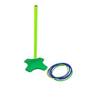 RoaQinFo Kit de Jeu de Lancer de Carnaval avec 8 Balles, Jouet éducatif pour L'intérieur et L'extérieur, pour Le Parc, Le Pique-nique, Le Barbecue, Les, Poste Vert