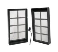 RoaQinFo Kit de Mousse Filtrante pour Aquarium, Installation Facile, Protection et Filet de Remplacement pour Accessoires