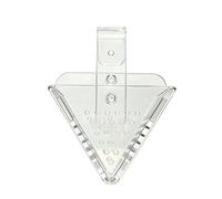 RoaQinFo Mangeoire Clip Système D'accroche | Compact, Plateau Nrrisge Perforé pr Aquarium, Facile à Italler, Entonnoir pr vers Rges