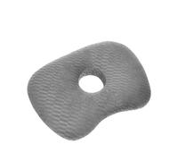 RoaQinFo Oreiller Percage Oreille pour Appui Latéral avec Trou d'Oreille Intégré Coussin Doux Lavable Soutien Quotidien Confortable Protection Oreilles, Gris Foncé