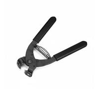RoaQinFo Outil de Perçage Cuir Pince Perforatrice Alêne à Dents Poinçon Couture à Acier Carbone Silencieux avec Ressort Ergonomique Trous en Espacés de 4mm, 4MM 4-Dents