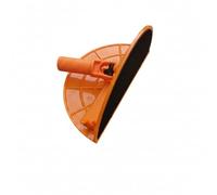 RoaQinFo Outil de Ponçage Angle Intérieur Support Abrasif Disques Semelle Semi-cercle Pliable avec Système Auto-agrippant et Rallonge 19 M Adapté aux Cloisons Plafonds Enduit Rénovation Habitat