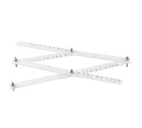 RoaQinFo Pantographe n En Plastique Facile à Utiliser Règle Pantographe Stable Règle Proportion Bras Articulés pr s