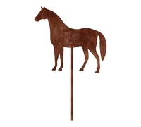 RoaQinFo Piquet de Jardin pour Cheval, Arrière-Cour, Allée Extérieure, Plaque de Pelouse, Patio, Décoration pour Cheval
