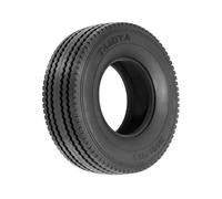 RoaQinFo Pneumatique RC Renforcé pour Camion Roue de Tracteur Miniature Pneu En Caoutchouc Robuste avec Tube Intérieur Pièce de Remplacement Adaptée à L'Usage, Pneu avant