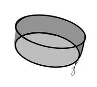 RoaQinFo Rain Barrel Mesh Cover Filet Collecteur d'eau Housse Polyester Fermeture Cordon Anti-débris Installation Rapide Adapté Jardin Potager Balcon Extérieur, 95cmx95cmx25cm