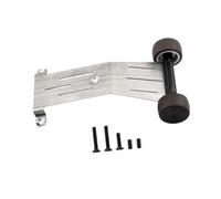 RoaQinFo RC Car Wheelie Bar Élément de Stabilité En Acier Inoxydable 1/16 Conçu pour Montage Précis Composants Fiables et Vis Incluses Améliore Performance sur, Noir