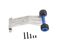 RoaQinFo RC Car Wheelie Bar Élément de Stabilité En Acier Inoxydable 1/16 Conçu pour Montage Précis Composants Fiables et Vis Incluses Améliore Performance sur, Bleu