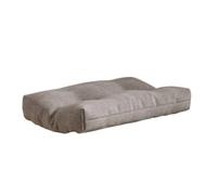 RoaQinFo Repose-pieds Pliable Tabouret Ottoman, Array, Gris, Housse Amovible, Rembourrage En Coton Floconné