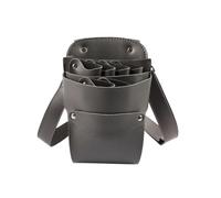 RoaQinFo Sac à Outils avec Ceinture Compacte, Gris, Gris | En Similicuir, Réglable, Sac Coiffeur avec Ceinture