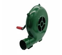 RoaQinFo Souffleur d'Air Manuel Portable Ventilateur à Main Pompe à Feu Soufflet de Camping Conception Compacte en Fonte et Plastique pour Transport Facile, Souffleur Manuel 350W Grand Modèle