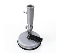 RoaQinFo Support de Montage Véhicule Support Drapeau Base Ventouse Fixation Amovible Blocage Réglable Alliage d'Aluminium, Ventouse De Mât De Drapeau en Alliage D Aluminium Rotative