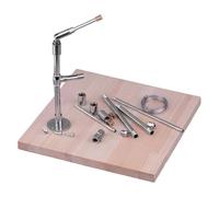 RoaQinFo Support de Présentation de Modèle Socle pour Sculpture Support Ajustable En Métal Multifonction Stable Convient à L'Argile Exposition Atelier de Créat, Présentoir En Bois