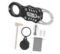 RoaQinFo Test de Des Pièces de Monnaie, Métal, Professionnel, pour L'authenticité, Outil de Test Pratique