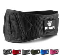 Roar® Ceinture de Musculation V1 - Ceinture Haltérophilie, Bodybuilding, Fitness - Ceinture de Levage pour Femmes et Hommes - Ceinture de Force
