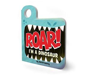 Roar! I’m a Dinosaur: An Interactive Mask Board Book with Eyeholes - A Rhyming Children's Story of T-Rex and Prehistoric Friends