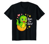 Roar I'm Here Adorable bébé Dinosaure pour Enfants et Tout-Petits 2/2 T-Shirt
