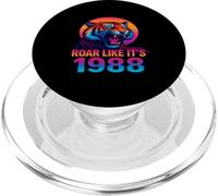 Roar Like It's 1988 Vaporwave Tiger PopSockets PopGrip pour MagSafe