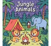 Roar of the Wild: 100 Jungle Animal Coloring Sheets: Bold designs of big cats, monkeys, and vibrant rainforest life.