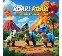 Roar! Roar! Dinosaur Coloring Book: Big Dinosaurs, Bold Lines - Perfect for Little Hands