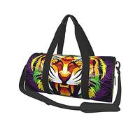 Roar Tiger Head Sacs de Voyage Sacs de Sport Bagages de Sport Grand Sac fourre-Tout de Voyage Sacs de Week-End pour Hommes et Femmes