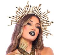 Roaring Good Time bandeau de méduse coiffe de méduse couronne de serpents de la méduse couronne medusa femme medusa costume anniversaire photoshoot props