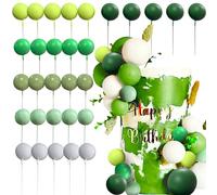 Roaring Good Time Décoration de gâteau Oliver Cake Topper Baby Shower Décoration de gâteau pour mariage Bridal Shower Birthday (vert)