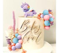 Roaring Good Time decoration gâteau licorne poney anniversaire licorne décorations de gâteaux licorne décoration d'anniversaire arc-en-ciel