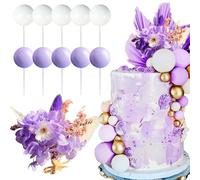 Roaring Good Time dessus de gâteau violet décorations pour gâteaux boho décorations de gâteaux à fleurs décorations florales pour la douche de bébé le mariage l'anniversaire et la fête