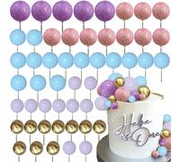 Roaring Good Time rose violet boule gâteau topper rose or ballons pour décoration gâteau accessoires boule gâteau décorations pour anniversaire mariage douche de bébé
