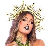 Roaring Good Time tête de méduse couronne medusa bandeau serpent accessoires de costume de méduse costume de déesse costume de femme halloween costume de fête de noël