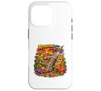 Roaring in to 7 Dinosaures Bloc de Construction pour fête d'anniversaire Dinosaure Coque pour iPhone 16 Pro