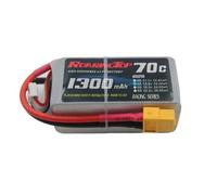 Roaring Top 11.1V 1300mAh 3S (scarica continua) Custodia morbida Batteria Lipo RC Con XT60 per Aereo RC Aereo RC Elicottero RC Auto/Camion RC Barca