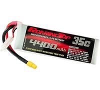 ROARINGTOP 3S 4400mAh 11.1V 35C LiPo Battery Soft Case Battery with XT60 Plug for RC Bâche RC Airplane RC Helicopter DJI Airplane RC Quadcopter hélicoptère Drone FPV