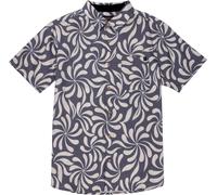 Roark - Chemise en coton - Journey Shirt Abstract Swirl Slate pour Homme en Coton - Taille M - Bleu Bleu M