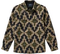Roark - Chemise épaisse et chaude en flanelle - Nordsman Hillside Jacquard pour Homme en Laine - Taille M - Beige Beige M