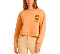 Roark - Sweat court - Port Crew W Tangerine pour Femme en Coton - Taille XS - Orange Orange XS