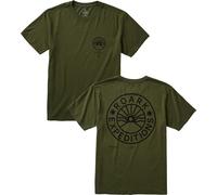 Roark - T-shirt en coton - Roark Expeditions Military pour Homme en Coton - Taille XL - Vert Vert XL