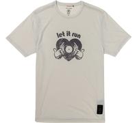 Roark - Tee-shirt respirant - Mathis Core Shop SS Tee Ivory pour Homme en Coton - Taille M - Beige Beige M