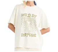Roark - Women's Wild by Nature Oversize Tee - T-shirt - M - bone