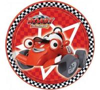 Roary the Racing Car - Pack de 8 assiettes de fête SG34261 (taille unique) (Rouge/Noir/Blanc)