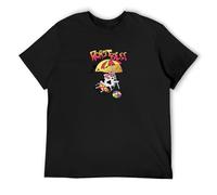 Roast Beef Orange Things Roastbeef Real Fans Men's T-Shirt Unisex Black Cotton Hip Hop Print Tee Shirts M
