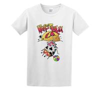 Roast Beef Orange Things Roastbeef Real Fans Men's T-Shirt Unisex White Cotton Hip Hop Print Tee Shirts 3XL