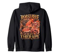 Roast Beef Therapy Funny Meat Lover Food Sweat à Capuche