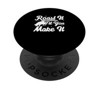 Roast Until You Make It Philipino Cuisine Funny Lechon Lovers PopSockets PopGrip Adhésif