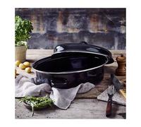 ROASTY´COOK DAUBIERE Rôtissoire ovale Acier Emaillé BEKA NOIR D42