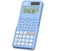 ROATEE Calculatrice Scientifique pour étudiants, écran à 2 Lignes, Calculatrice Scientifique avec 401 Fonctions, Calculatrice mathématiques de Bureau pour l'école (Bleu)